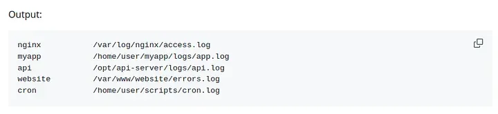 List Tracked Files